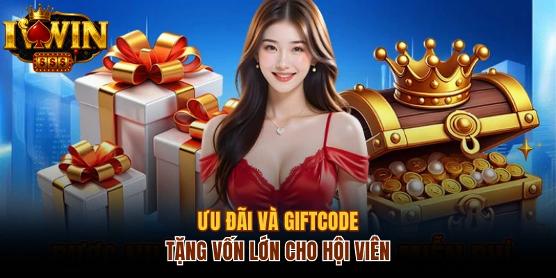 Chương trình ưu đãi và giftcode trên Iwinclub